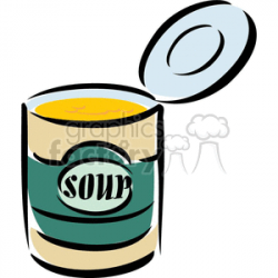 Royalty-Free can of soup 383069 vector clip art image - EPS, SVG ...