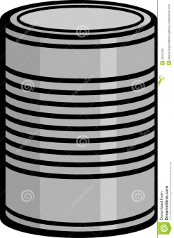 Tin Can Lid Clipart