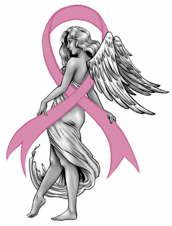 guardian angel with the breast cancer ribbion tattos | Breast Cancer ...