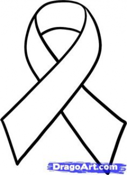 Cancer ribbon pattern. Use the printable outline for crafts ...