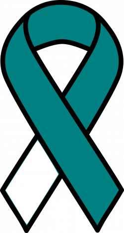 Clipart - Cervical Cancer Ribbon