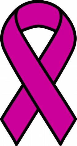 Clipart - Purple Cancer Ribbon: Leiomyosarcoma, Testicular Cancer ...