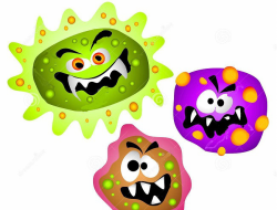 germs-viruses-bacteria-clipart-sm | Little Fighters Cancer Trust