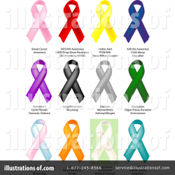 Awareness Ribbons Clipart #72771 - Illustration by inkgraphics