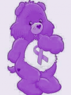 Cancer Awareness Bears - Purple Ribbon for Pancreatic Cancer | For ...