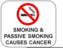 Smoking Causes Cancer | Free Images at Clker.com - vector clip art ...