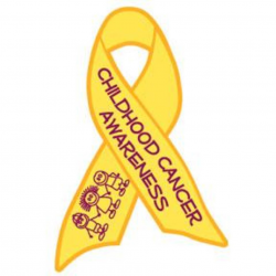 Childhood Cancer Awareness Ribbon N5 free image