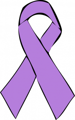 Strikingly Lavender Cancer Ribbon Images Clipart - Clip Art 2018