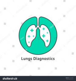 Medical infographics. Lungs function and health. Lung cancer and ...