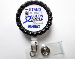 Colon cancer ribbon | Etsy