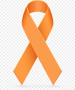 Awareness ribbon Orange ribbon Leukemia Cancer - MS Awareness ...