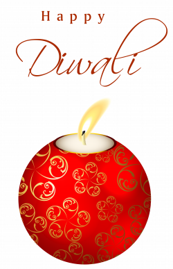 Beautiful Red Happy Diwali Candle PNG Clipart Image | Gallery ...