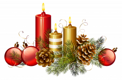 Christmas Candles PNG Clipart Image | Gallery Yopriceville - High ...