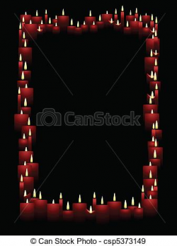Candle Border Clipart