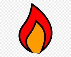 Flames Clip Art - Clip Art Candle Flame - Free Transparent ...