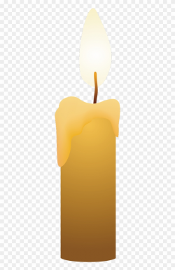 Beige Candles - Candle Light Flame Png Clipart (#1690573 ...