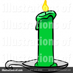Christmas Candle Clipart #1106616 - Illustration by Cartoon Solutions