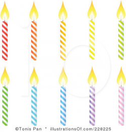 Birthday Candle Clip Art Black And White | Clipart Panda - Free ...