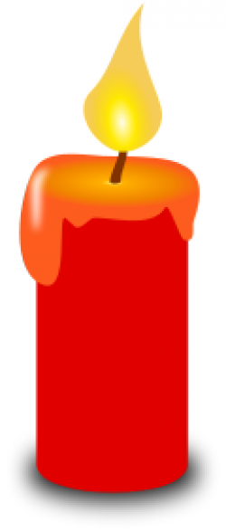 Free Colored Candle Clipart - Clipart Picture 7 of 14