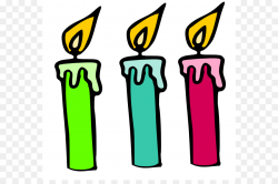 Birthday cake Candle Clip art - Cartoon Candle Cliparts png download ...