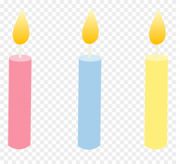 Lit Birthday Candle Clipart - Png Download (#76868) - PinClipart