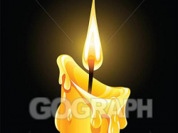 Melting Candle Clipart yellow candle - Free Clipart on ...