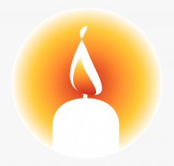 Candle Flame Clipart - Memorial Candle Clip Art #109314 ...