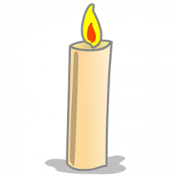 Simple Candle clipart, cliparts of Simple Candle free ...