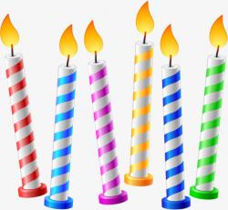 Hand Painted Birthday Candles, Hand, Colour, Birthday Candle PNG ...