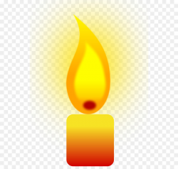 Yellow Liquid Wax Wallpaper - Candle Flame Clipart png download ...