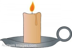 Candle clipart old fashioned - Pencil and in color candle clipart ...