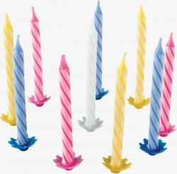 Birthday Candles, Candle, Simple PNG Image and Clipart for Free Download
