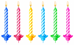 Birthday Candles PNG Clipart Picture | Gallery Yopriceville - High ...