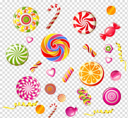 Assorted candies , Lollipop Candy corn Cotton candy, candy ...