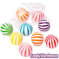 Assorted Sassy Spheres Striped Candy Balls: 5LB Bag | CandyWarehouse.com