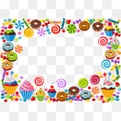 Candy Border PNG Images | Vectors and PSD Files | Free Download on ...