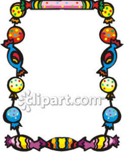 Candy Border Clipart
