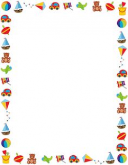 A candy-themed page border. Free downloads at http://pageborders.org ...