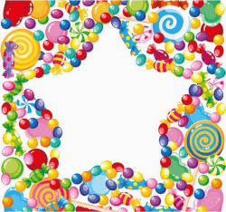 Candy Borders, Star, Childhood, Rich PNG Image and Clipart for Free ...