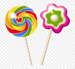 Sucettes Dessets Clip Art - Candy Land Lollipop Candy - Png ...