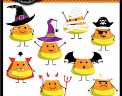 Candy corn clipart | Etsy