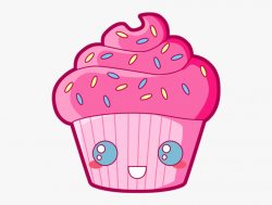 Candy Clipart Kawaii - Cupcake Cartoon #358922 - Free ...