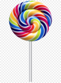 Lollipop Stick candy Clip art - Multicolor Swirl Lollipop ...