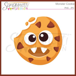 Sanqunetti Design: Cookie Monster Clipart | Food and Drink clipart ...