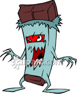 Candy Monster Clipart