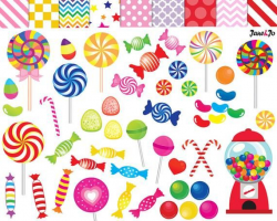 52 Candy clipart,candy clip art,printable,lollipop clipart ...
