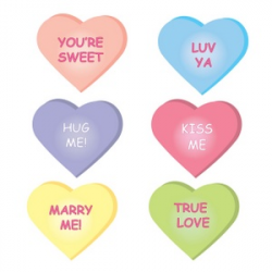Valentine Candy Clipart - Valentine's Day Pictures