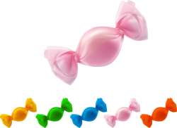 Candy realistic multicolor Free vector in Adobe Illustrator ai ( .ai ...