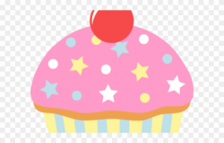 Vanilla Cupcake Clipart Candyland - Cartoon Cakes And Sweets ...