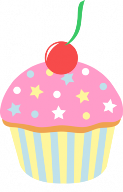 cupcake_strawberry_sprinkles_cherry.png (352×550) | things i like ...